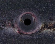 http://en.wikipedia.org/wiki/General_relativity#mediaviewer/File:Black_Hole_Milkyway.jpg